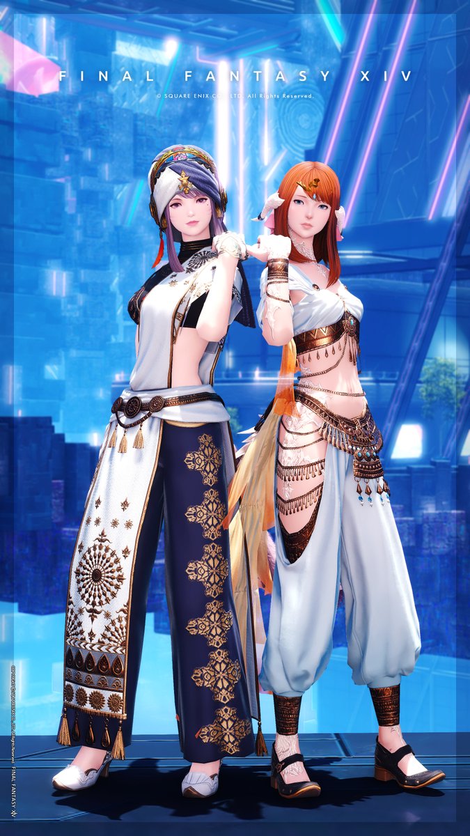 ミコッテとアウラのモーションが対になってるのすんごい刺さりました( ´艸｀)
みんなもありがとね～～！
#FF14SS