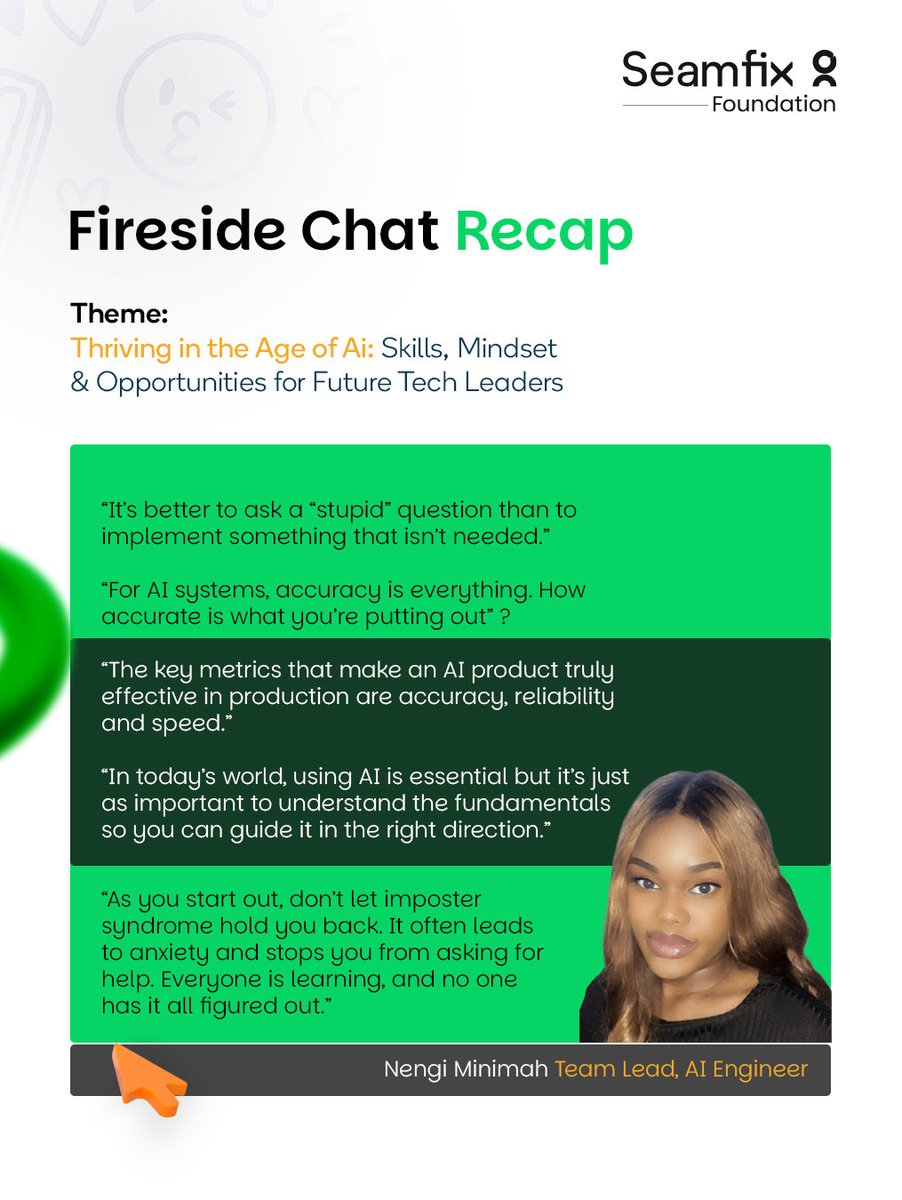 Seamfix Foundation tweet media