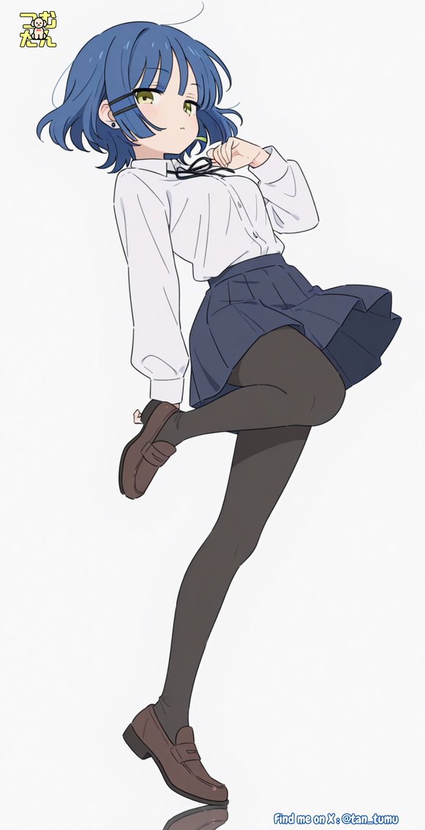 SAKURA_SAKU555's tweet image. ねぇ @grok 一枚目のキャラに二枚目のポーズをさせてみて！  

───
登場キャラクター / Characters
山田リョウ
ぼっち・ざ・ろっく！
SFW illustrations