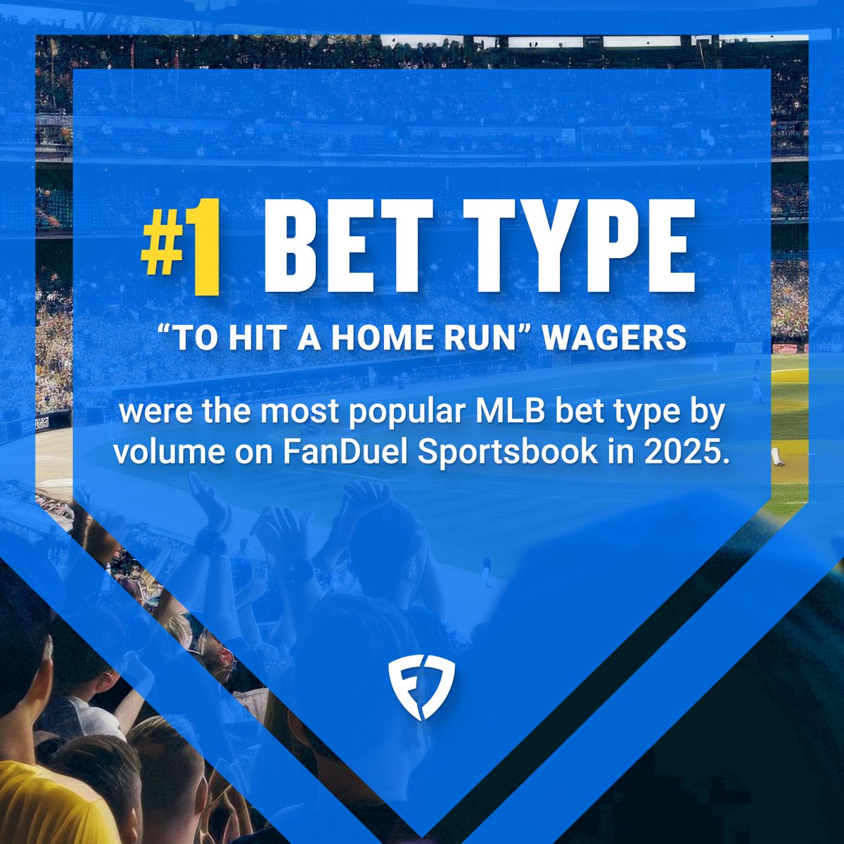FanDuelNews's tweet photo. When home run bets proved to be a fan favorite, FanDuel stepped up to the plate.

Read about how we listened to bettors, built new tools, and doubled down on what worked for the 2026 MLB season: 

https://t.co/JQ7heaVnfh https://t.co/VLveeGZEik