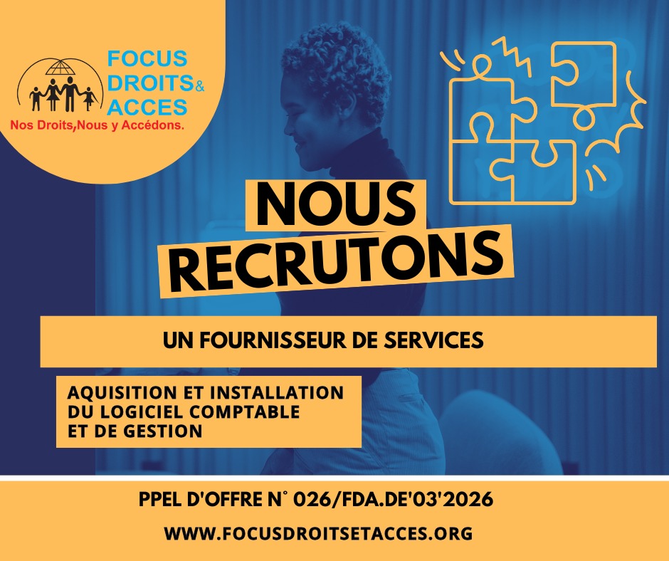 Focus Droits et Acces( FDA) tweet media