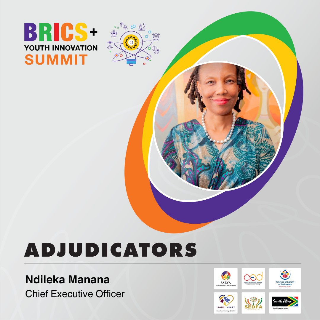 sabya_za's tweet photo. The experts are in ๐
Meet the Adjudicators of the BRICS+ Youth Innovation Summit 2026, a powerhouse panel of leaders ready to evaluate the bold ideas shaping our future. ๐โจ
#BRICSYouthInnovationSummit2026 #MeetTheAdjudicators #YouthInnovation #BRICS20 https://t.co/ujIJAkherE