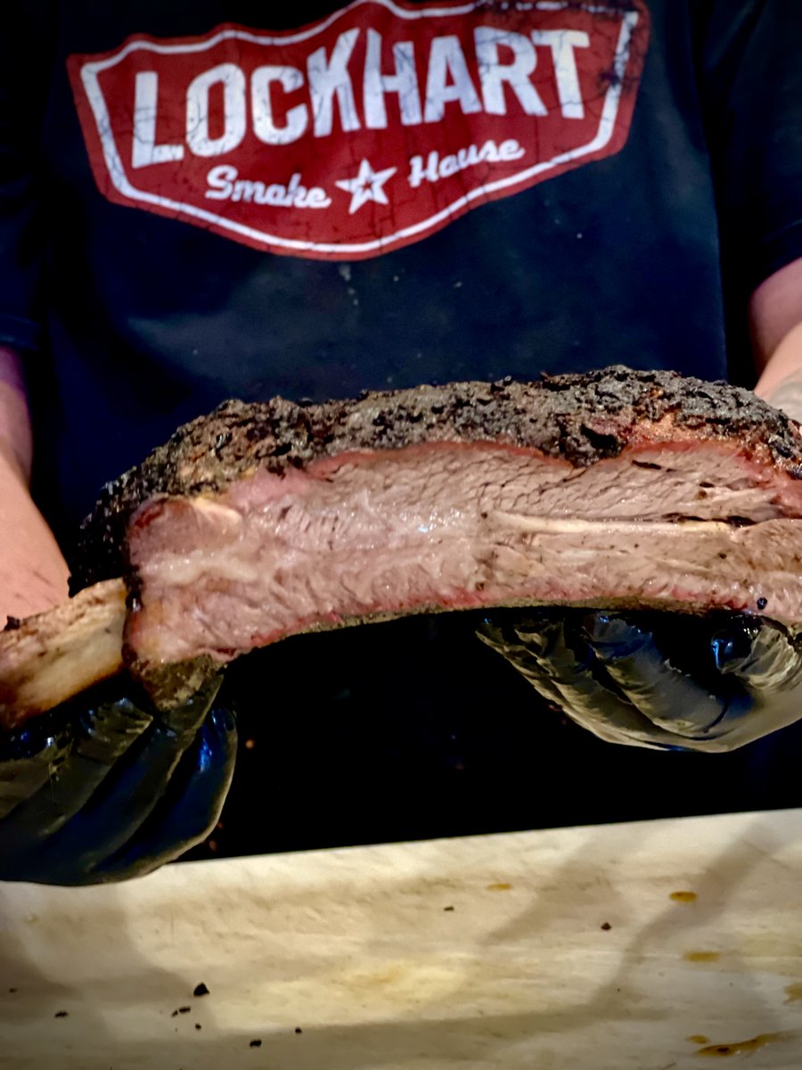Beef Ribs, Pulled Pork, Cucumber Slaw, Lockhart Poppers, Banana Pudding, and House Made Pecan Pie