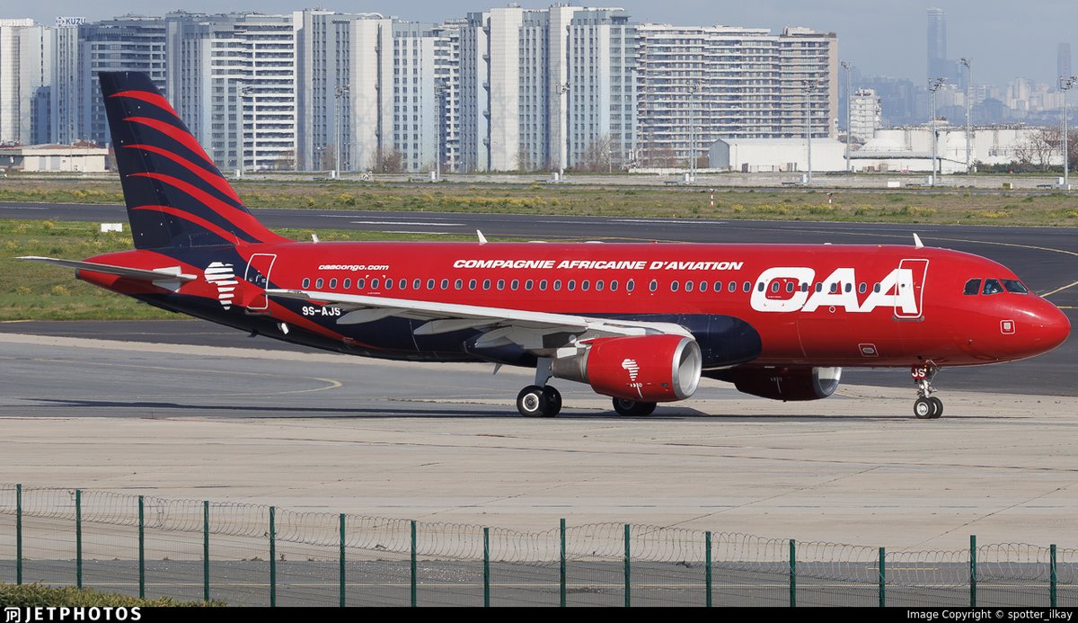 JetPhotos's tweet image. A new livery for Compagnie Africaine d Aviation (CAA) on this A320 in Istanbul. jetphotos.com/photo/12048896 © spotter_ilkay