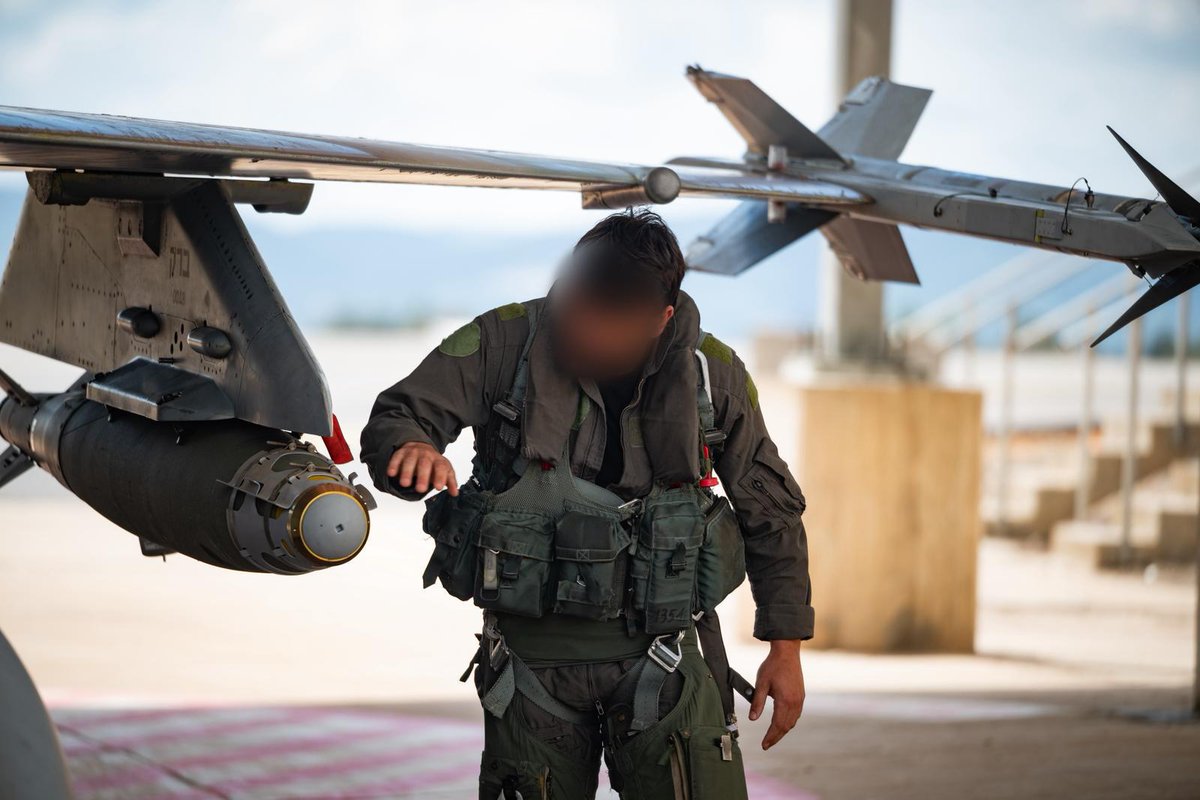manniefabian's tweet image. The Israeli Air Force publishes footage of fighter jets heading out to carry out a major wave of airstrikes against Hezbollah in Lebanon earlier today.