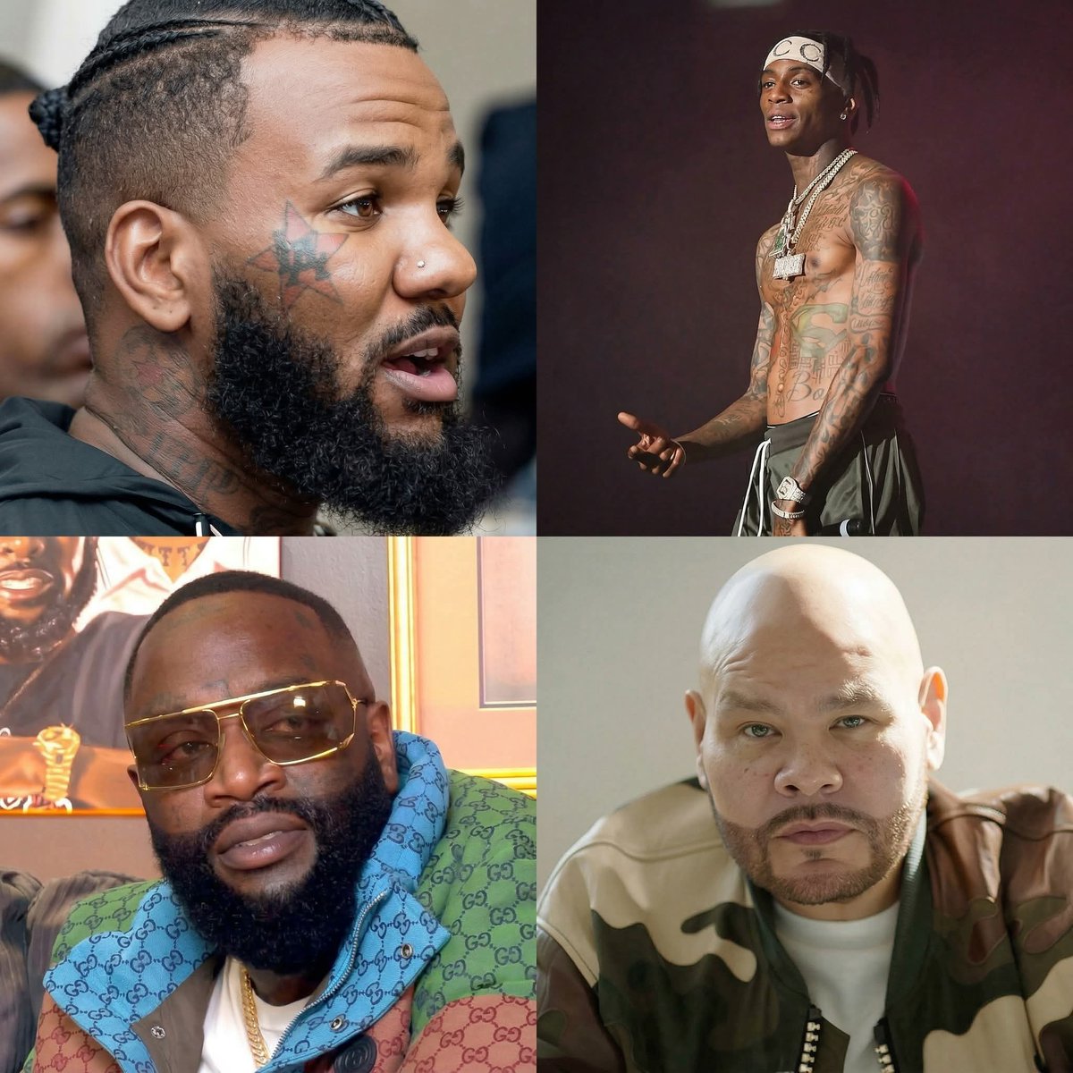 Manlike_Solz's tweet image. Which one of these rappers had the biggest impact?
