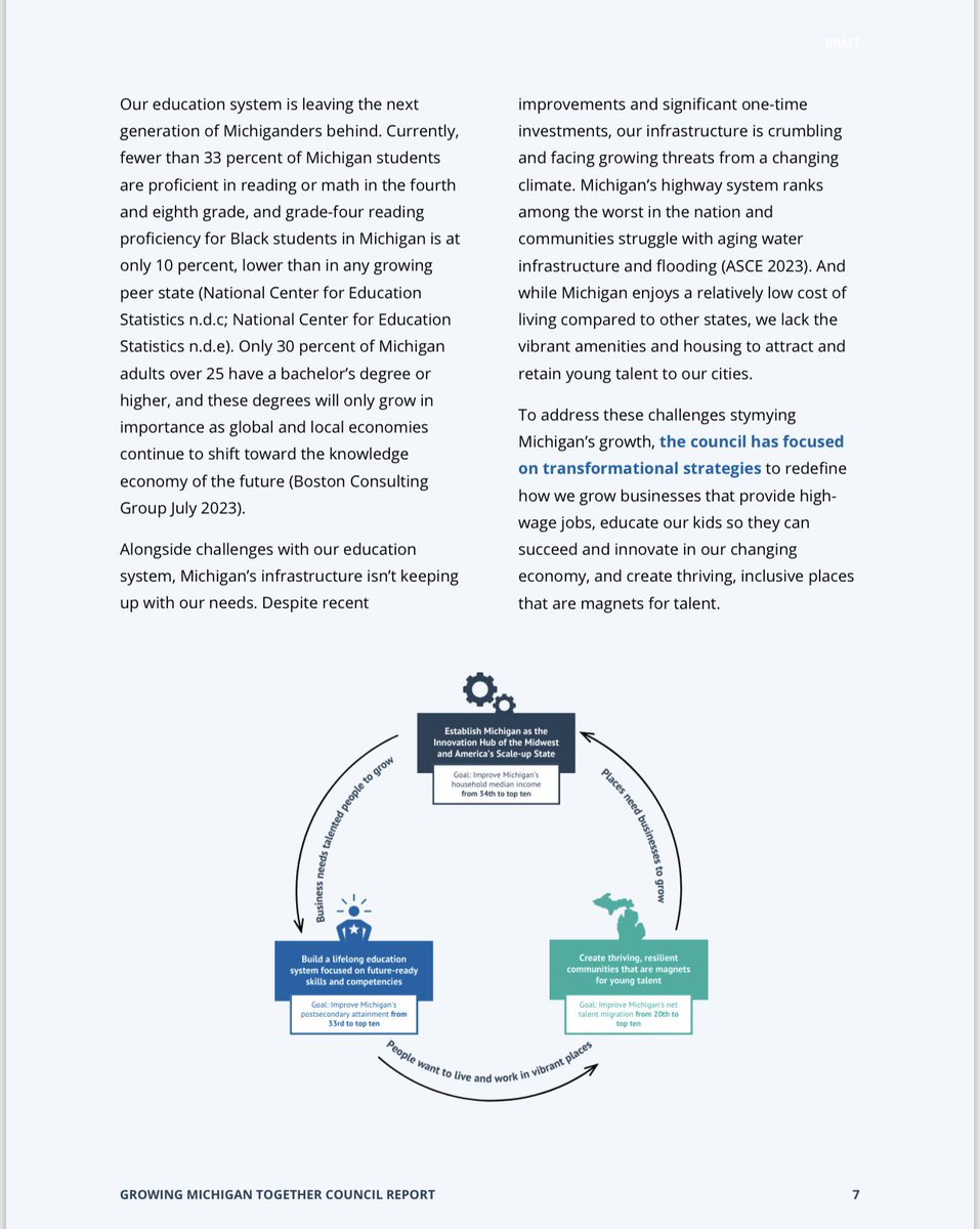 holonomyinc's tweet photo. @samueljrob Didn’t know that Selfridge was a key plank of the “Growing Michigan Together” council report 🤔 https://t.co/c2ZZoLcmXp