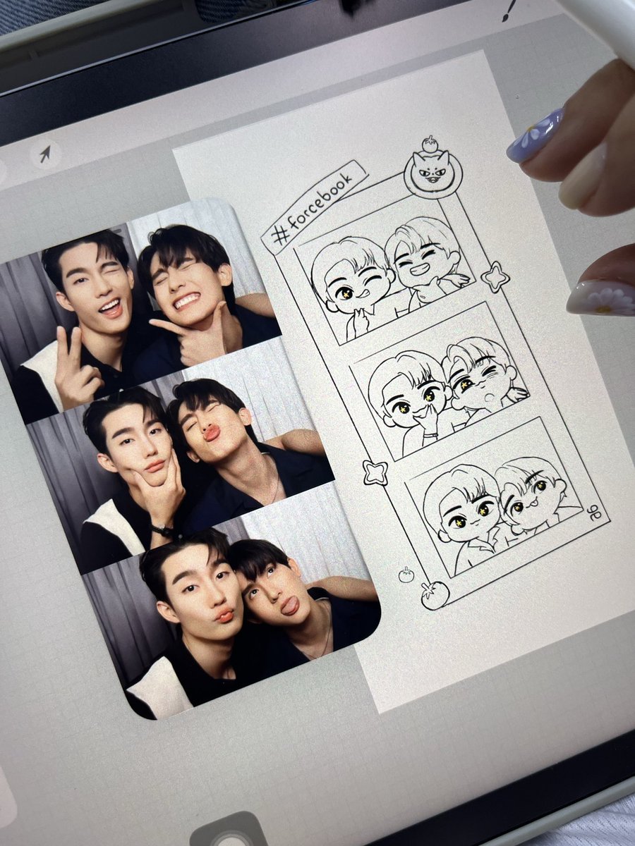 valanpp's tweet image. น่ารักมั้ยคั้บบ🦊🍅❤️ #kasibook #fforce_ #forcebook