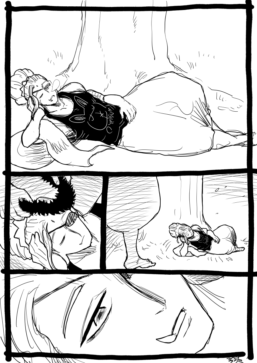 フクイタクミ『終ワル』27巻発売中　アニメ第3期TV放送決定 tweet media