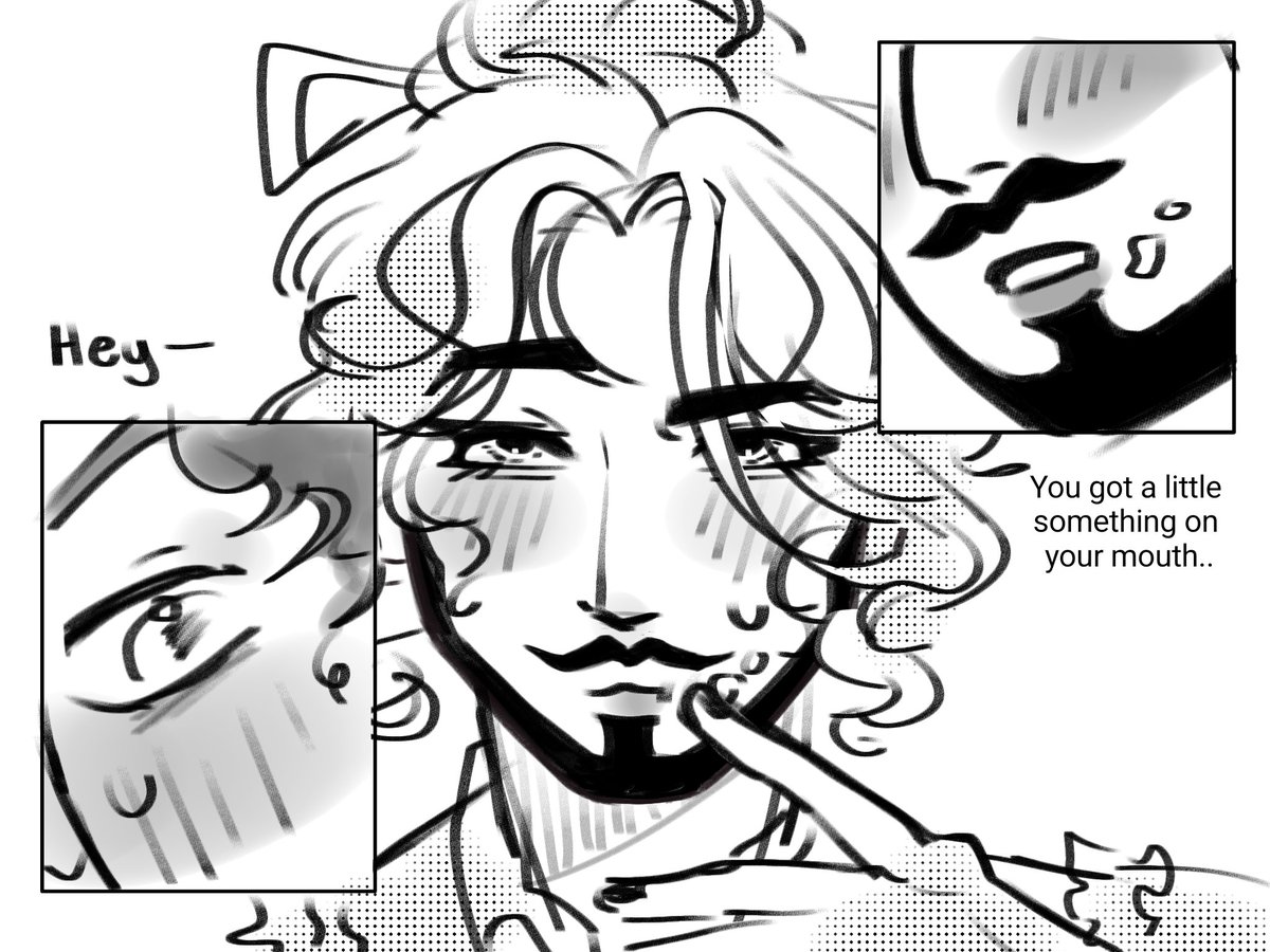 muffymayhem's tweet image. 🧵 [1/3] foggymirror cafe au #dateeverything #dateeverythingamir #johnnysplash