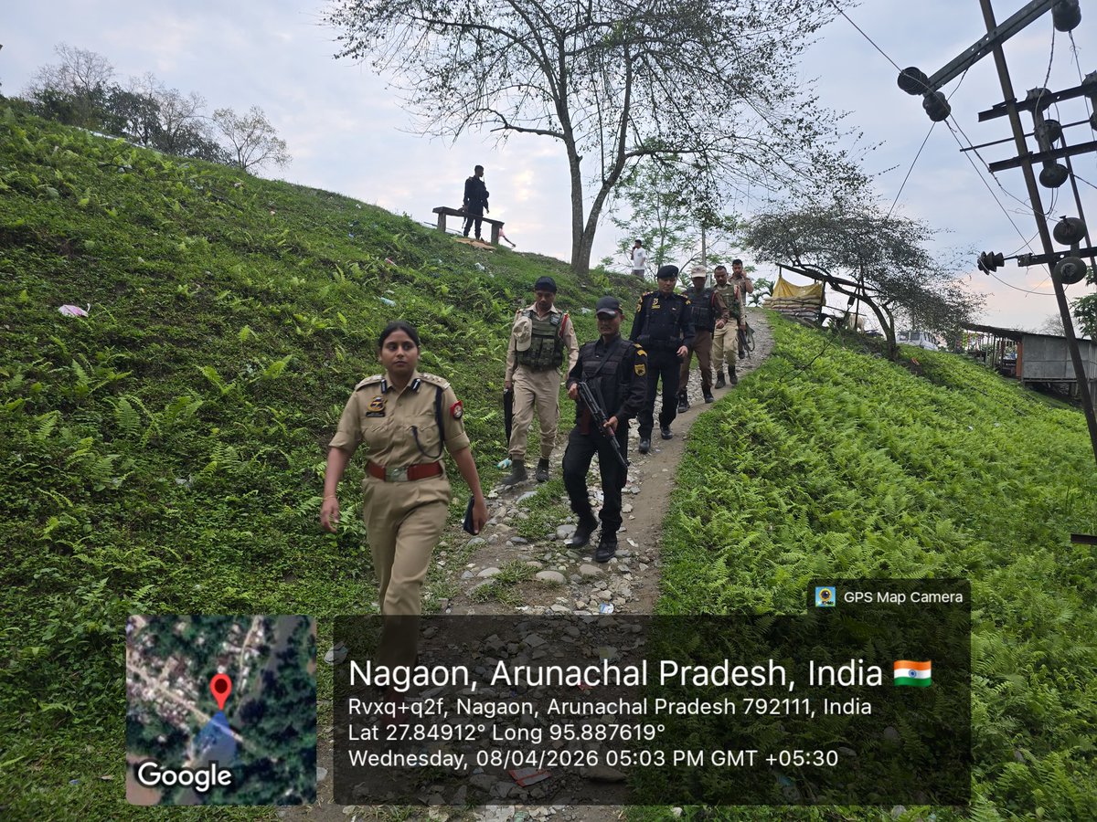 SadiyaPolice's tweet photo. Witnessing the sheer scale of democracy. Poll parties are being escorted through rugged terrains &amp; across rivers . Every vote has a journey; every journey tells a story! @assampolice @DGPAssamPolice @HardiSpeaks @ECISVEEP #AssamElections https://t.co/DkGpwAtipU