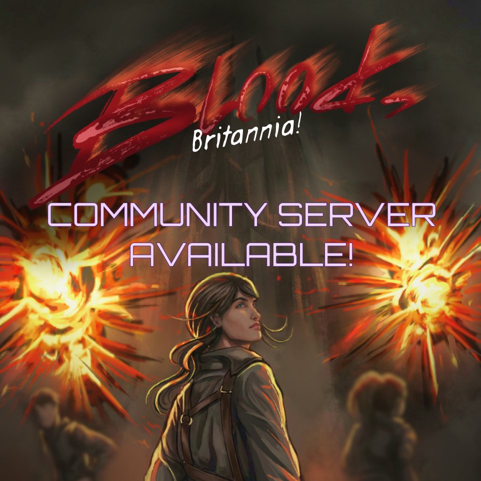 OddhouseInt's tweet photo. Hello there! We have finished working on the community servers! We're very excided to invite you there to get latest buzz and chat regarding #BloodBritannia!

Come join us on
Fluxer https://t.co/5Ijv7BKdRv
Discord https://t.co/MvUkf66zV9

#GameDev #Fluxer #Discord #IndieDev https://t.co/foqOtloWbX
