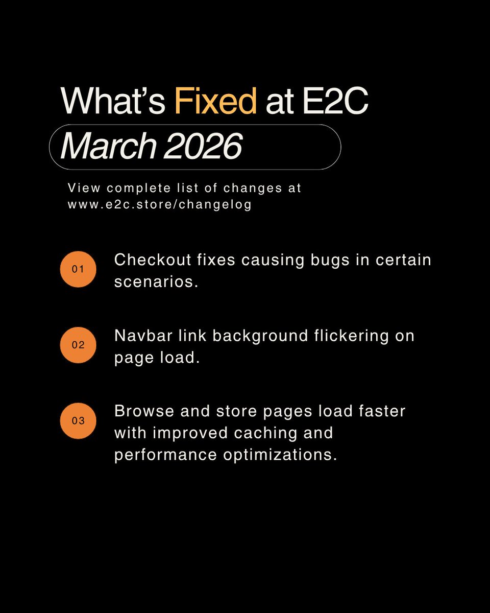 E2C Store tweet media