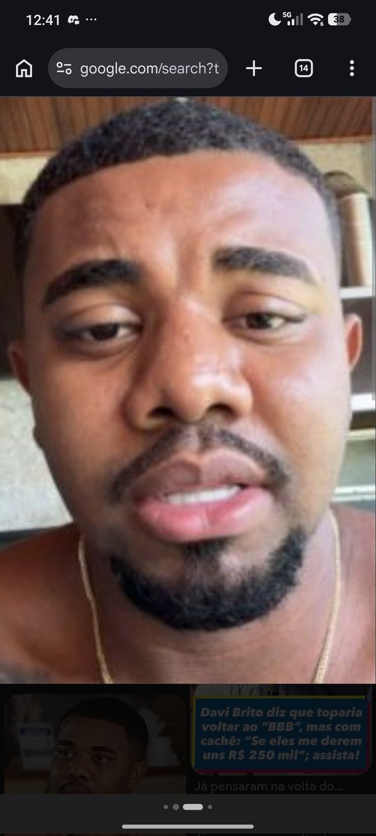 Eu acabei de fazer verificação de idade no twitter com essa foto do Davi Brito, é isto.