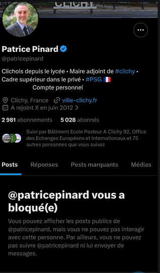 HichamDADClichy's tweet photo. A #Clichy la droite-extreme locale est toujours prompte à faire face à la contradiction...  (non) Il lancent des insinuations plus que douteuses et s'étonnent qu'elles suscitent l'indignation des citoyens. Pour rappel ces gens sont accusés d'avoir triché au #municipales26 https://t.co/LuTlVg85Tv