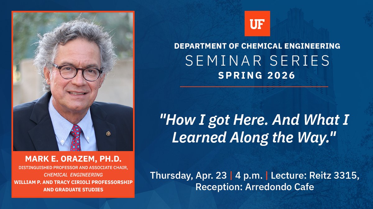 UF Chemical Engineering tweet media