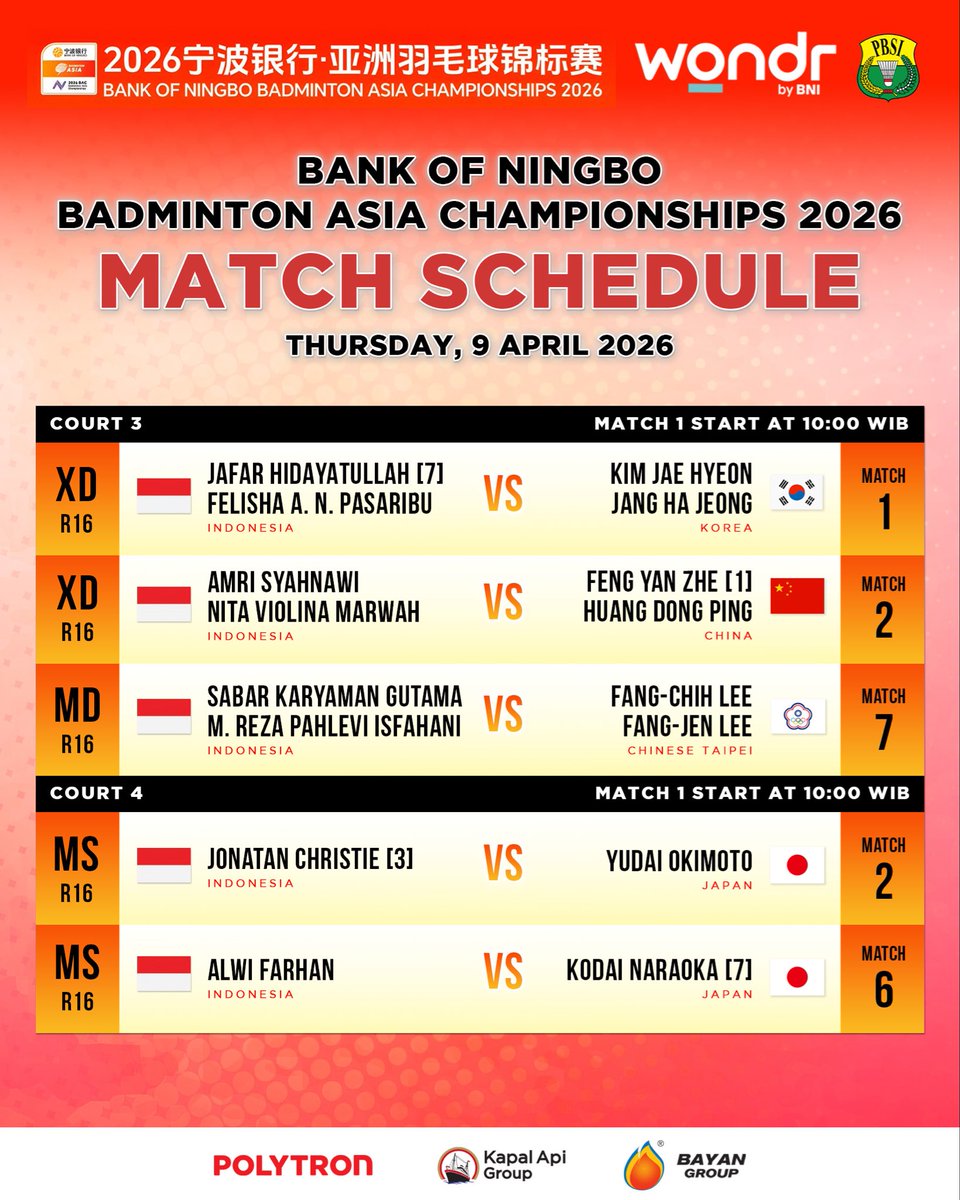 BADMINTON INDONESIA tweet media