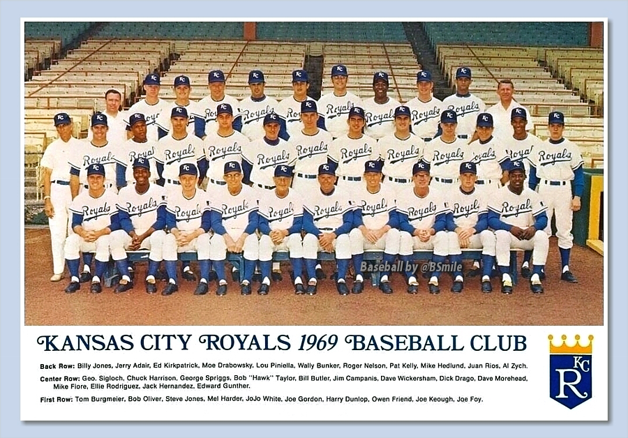 BSmile's tweet image. Today In 1969: The Kansas City #Royals play their first official game, a 4-3 victory vs. the Minnesota Twins! #MLB #History #FountainsUp