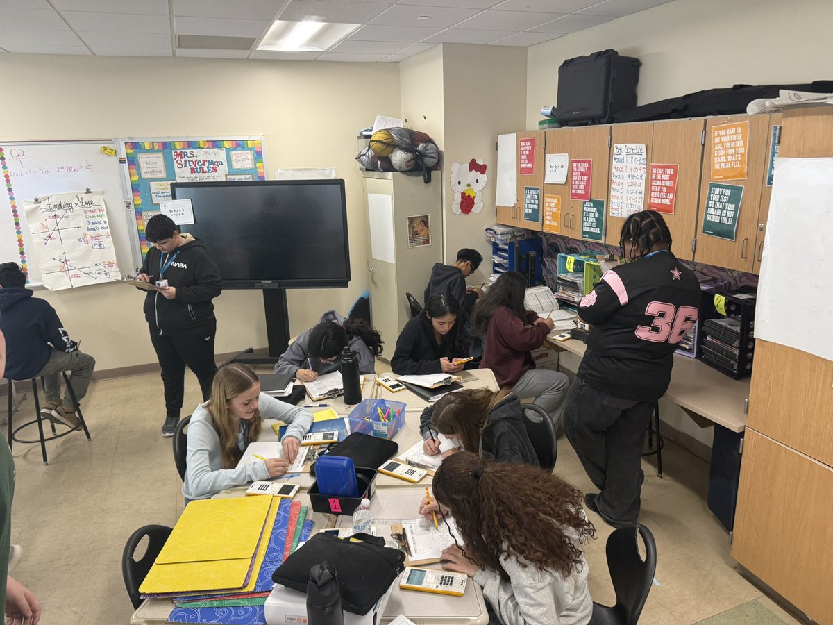Peekskill_STEAM's tweet photo. Check out the collaboration as @SilvermanPKMS’s students work together on their scavenger hunt to solve systems of inequalities, demonstrating teamwork, critical thinking, and mathematical reasoning. @PeekskillCSD 
@KernMojica1 @budhaiseudes @Pagan_Sepu03 #keepingthepromise https://t.co/XDp9Y96lxT