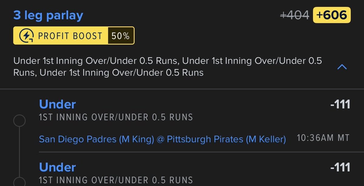 NRFI Analytics tweet media