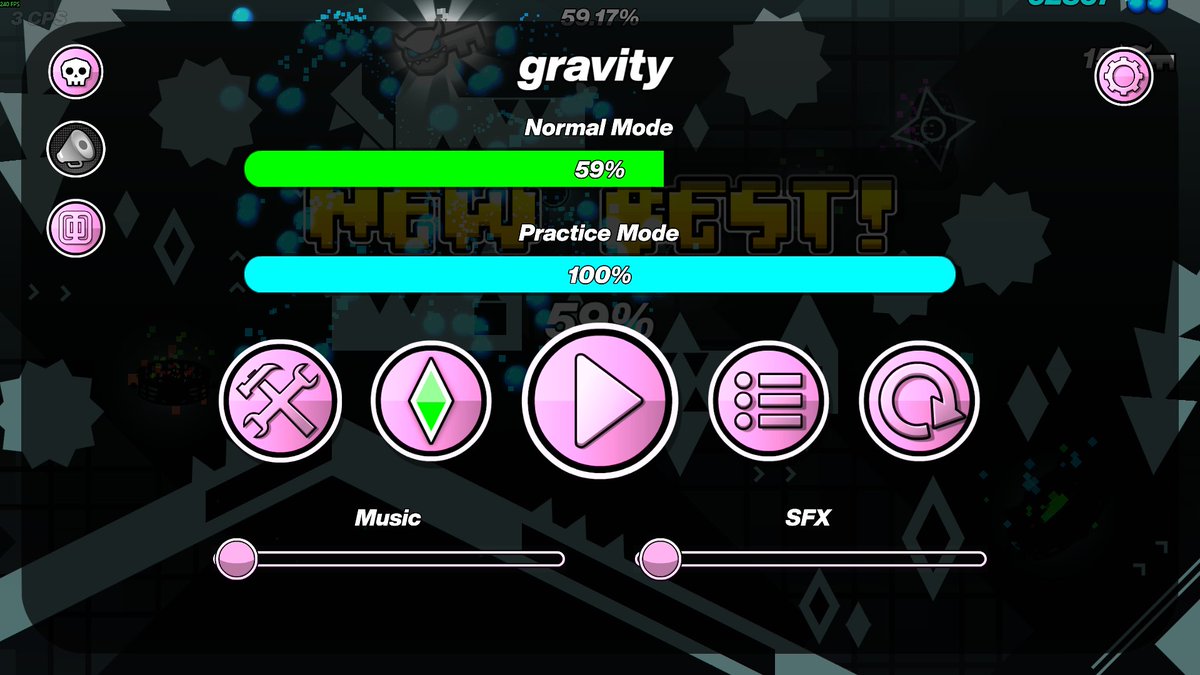 OH MY GOD GRAVITY IN TWO RUNS THIS IS POSSIBLE