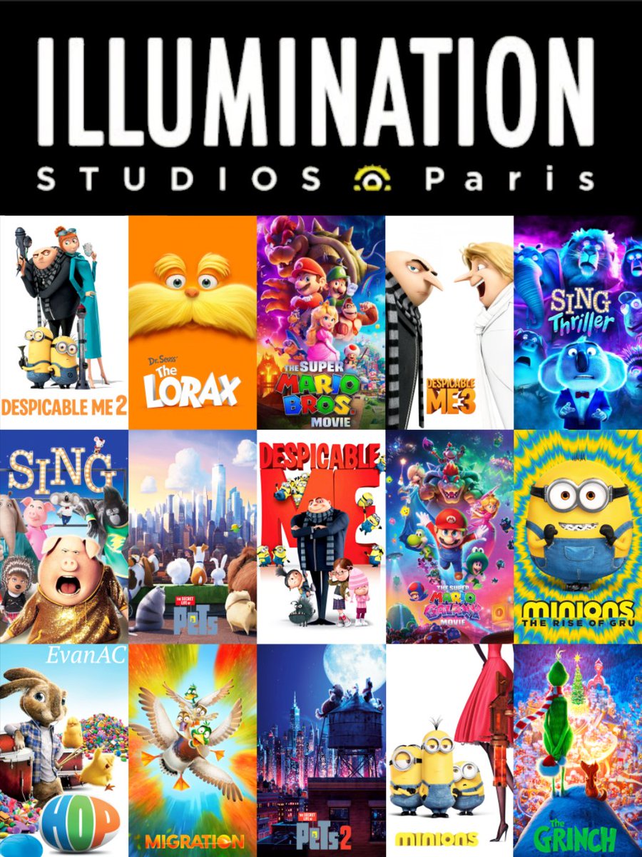EvanAboutCinema's tweet image. What is your favorite Illumination movie?