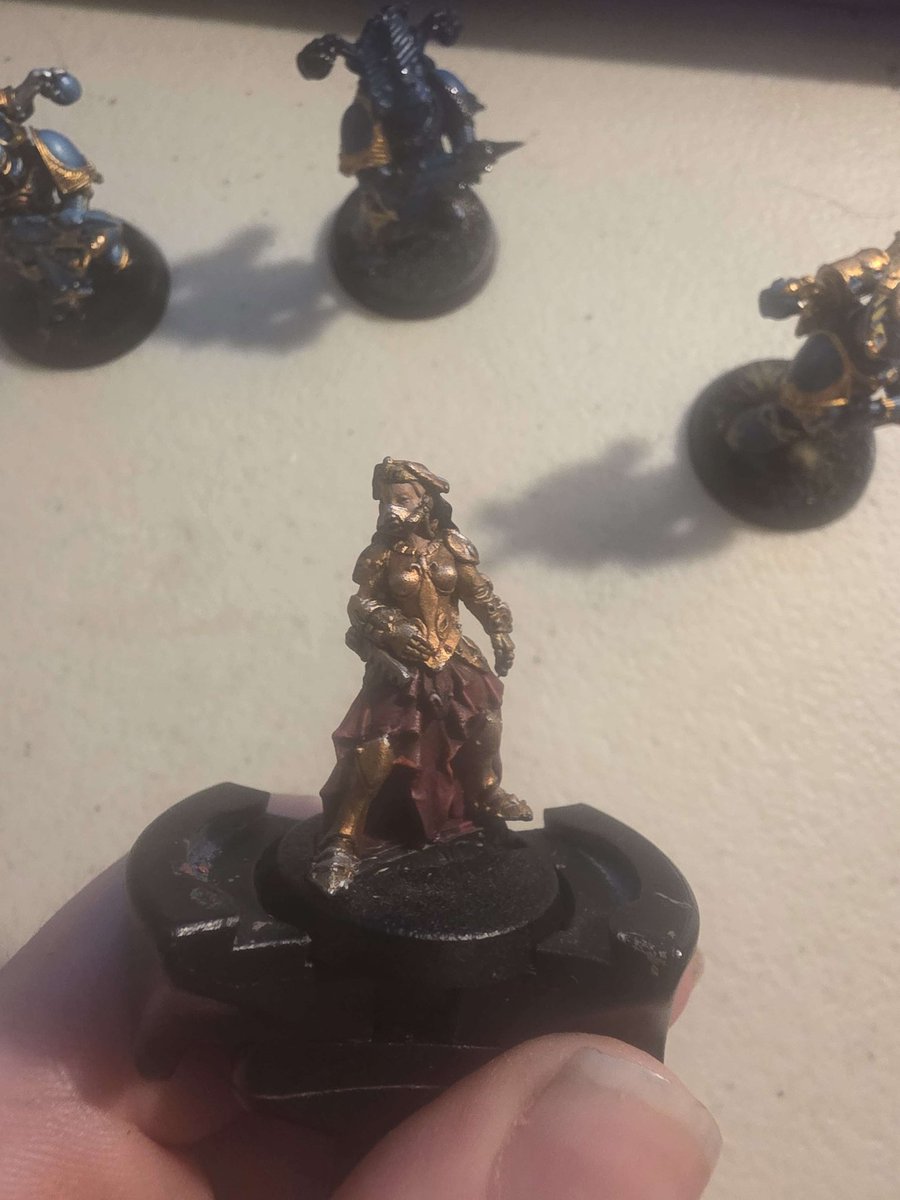 nageopclick's tweet photo. Reminder to all mini painters, we all start somewhere https://t.co/4ZD4agOZYX