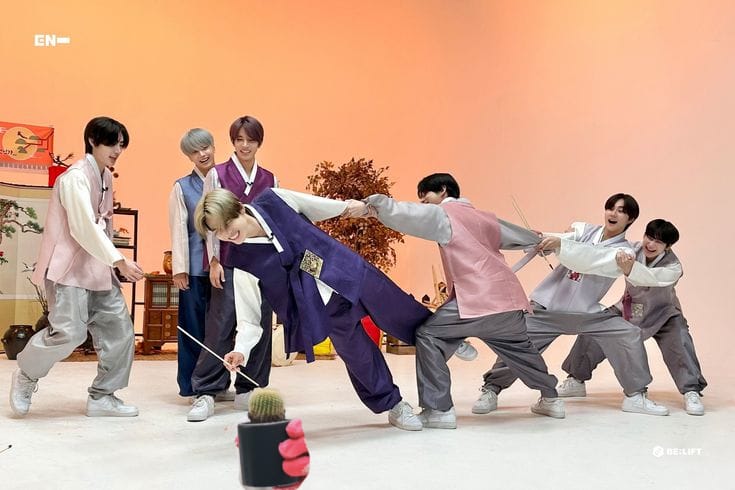 𝓿𝓪𝓵 ENHYPEN IS 7 | ୨୧ (will fb when i wake up) tweet media