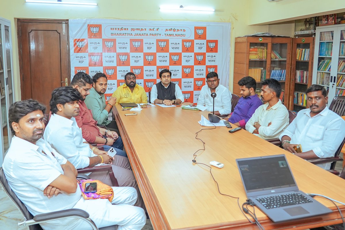 BJP Youth Wing, Tamilnadu tweet media