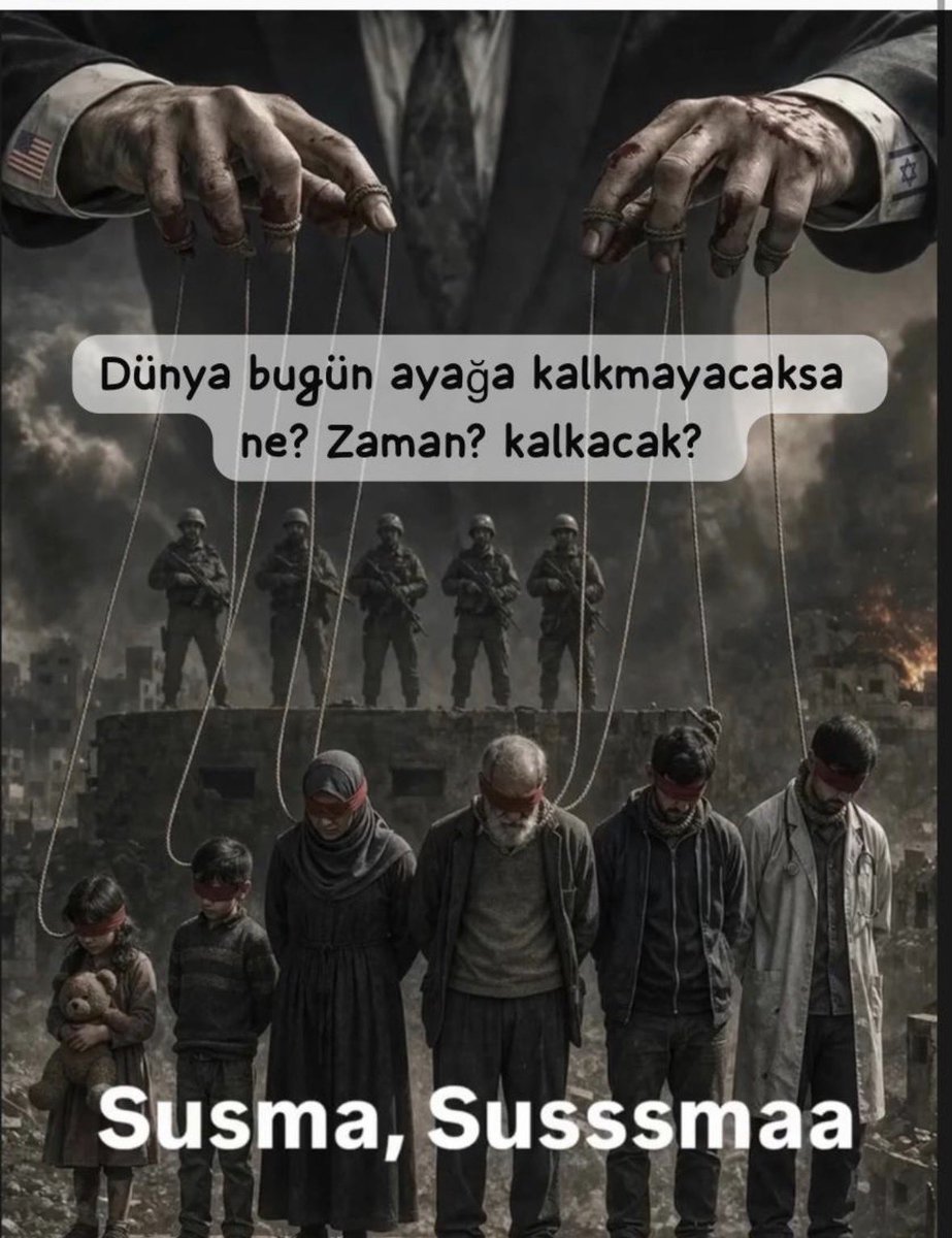 Dünya bugün ayağa kalkmayacaksa ne zaman kalkacak? 
#idamlarıdurdurun 
#görkemsevindik
#Filistin
#Gazze
#Katilitrail