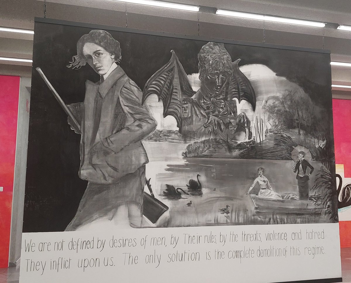 hand_of_clay's tweet image. I went to a queer exhibition today called "the first homosexuals" and it was truly touching
If you are queer, please take the time to read this thread

I will post a few powerful paintings, that truly moved me

In honour of the incredibly brave queers who paved the way for us: