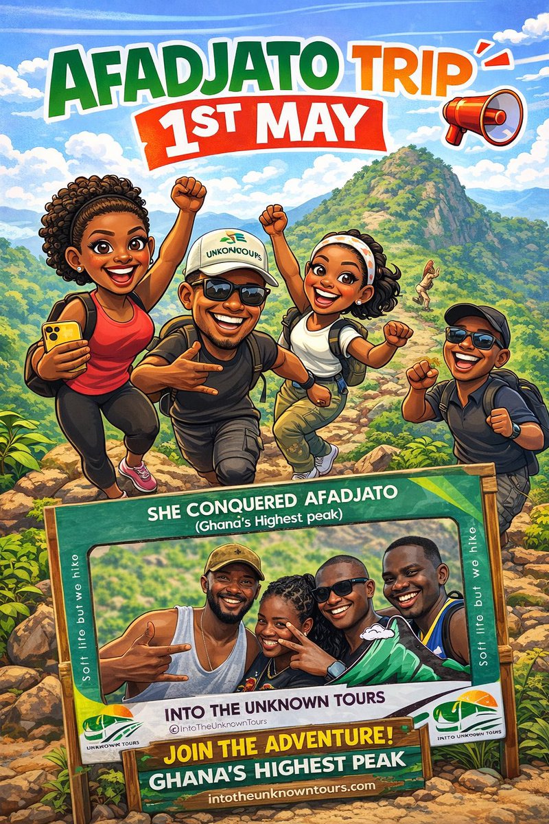 NEBASARK's tweet photo. Tripp to mount Afadjato with @TheUnknowntours 1st May !! The vibe be different 🤭 https://t.co/vtXbZ5cBNb