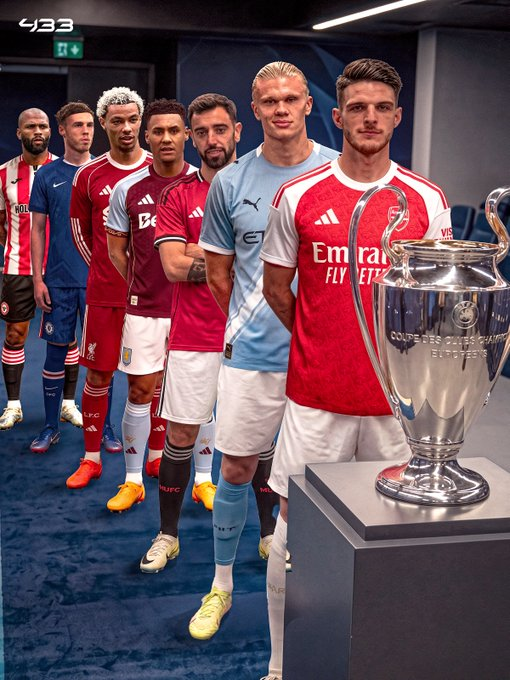 الدوري الإنجليزي على موعد مع أرقام قياسية في دوري الأبطال! إنجلترا ضمنت 5 مقاعد في دوري أبطال أوروبا للموسم القادم. لكن العدد قد يصل إلى 7.. كيف؟. 1 إذا فاز ليفربول بدوري الأبطال واحتل المركز الخامس أو السادس. 2 وإذا فاز أستون فيلا بالدوري الأوروبي واحتل المركز الخامس أو السادس. سيناريو استثنائي قد يجعل للبريميرليغ حضور قياسي في النسخة القادمة من التشامبيونز ليغ! المصدر: 433 