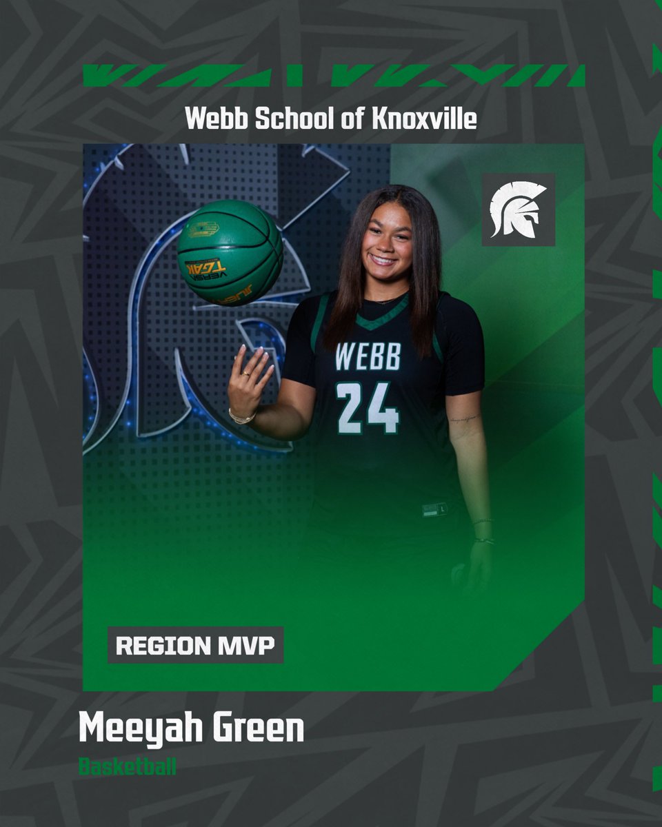 KnoxWebbSports's tweet photo. Congratulations to Meeyah Green, Harper Ladd, and Kyndall Mays on being named to the All-Region Basketball Team‼️

#GoSpartans ⚔️🟢⚪️ https://t.co/7OXRSsPpBA