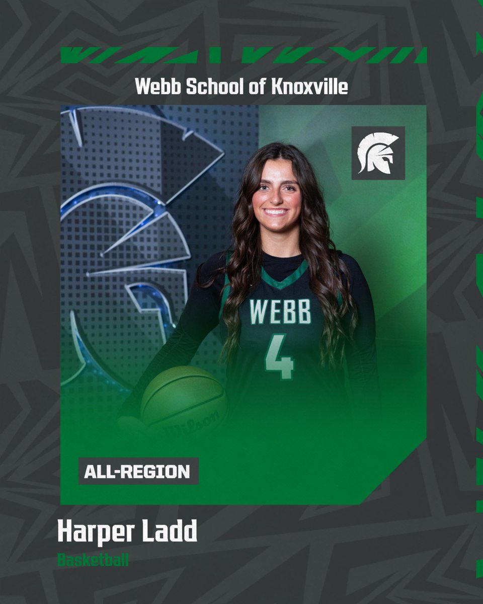 KnoxWebbSports's tweet photo. Congratulations to Meeyah Green, Harper Ladd, and Kyndall Mays on being named to the All-Region Basketball Team‼️

#GoSpartans ⚔️🟢⚪️ https://t.co/7OXRSsPpBA