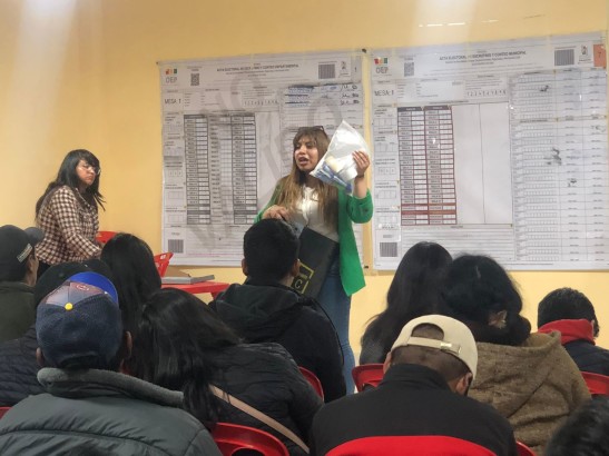 TSE Bolivia tweet media