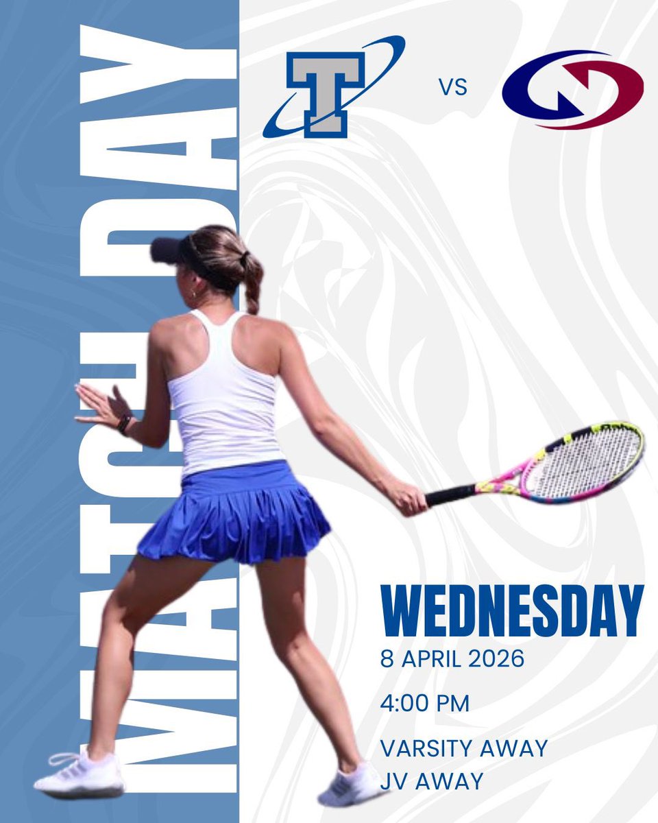 🔥🎾MATCH DAY🎾🔥

Back in action as we take on Lincoln North Star!

🕓 4:00 PM Start
📍 Varsity @ Standing Bear Courts
📍 JV @ Lincoln North Star Courts

Looking for strong starts, smart points, and competitive energy all the way through.
Good luck to all players today! 💙