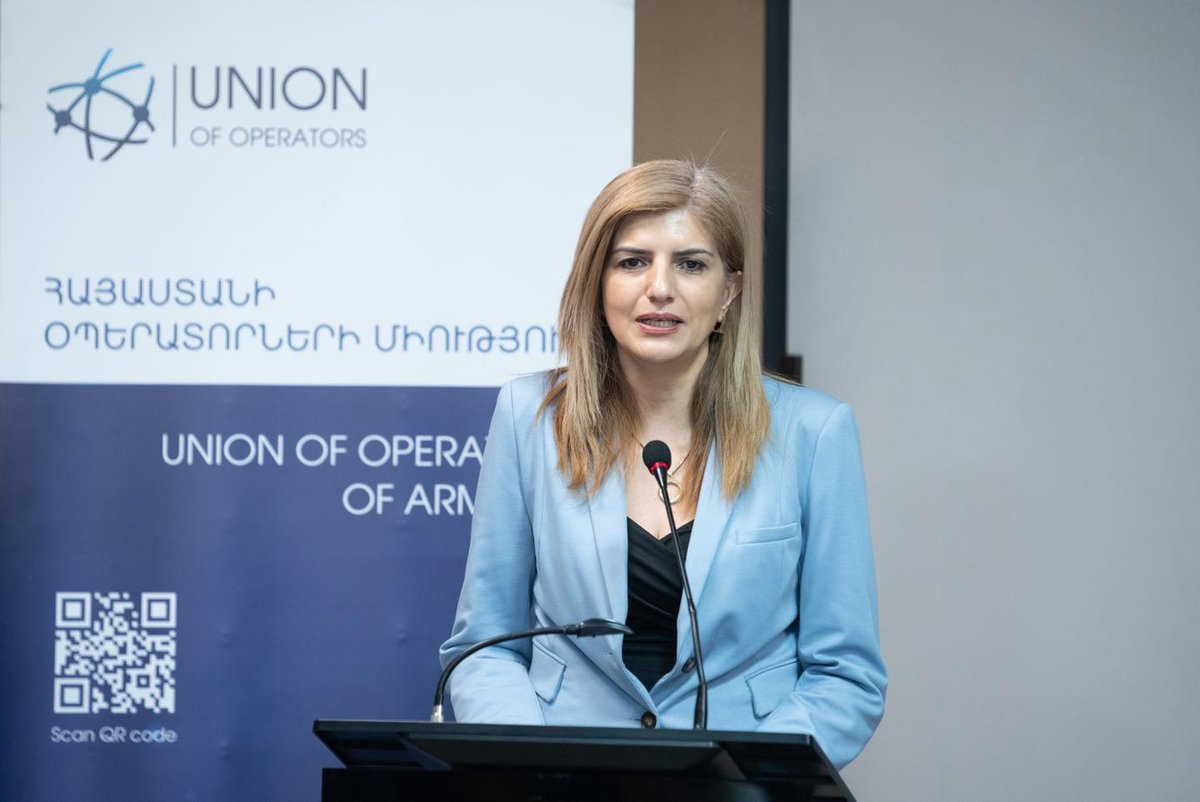 UnionOperatorAM's tweet photo. 📡Day 3.Conference on current developments and challenges for network operators
Organizers: Television and Radio Commission, UOA 

Opening remarks at the event were made by:
- Director of the UOA  Kristine Gyonjyan
- Member of the Television and Radio Commission Gohar Mamikonyan https://t.co/sSJYZ9y43P