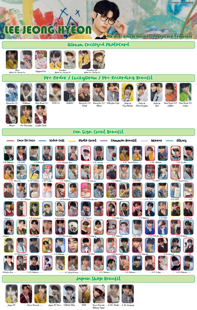 EVNNE Photocard Template on X: 