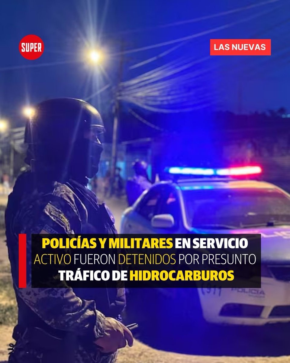 #LasNuevas | El ministro del Interior, <a href="/JohnReimberg/">John Reimberg</a> , confirmó la detención de 17 personas por su presunta participación en una estructura dedicada al tráfico de hidrocarburos. Entre los aprehendidos figuran cinco policías, tres militares en servicio activo y nueve civiles. ⛓️