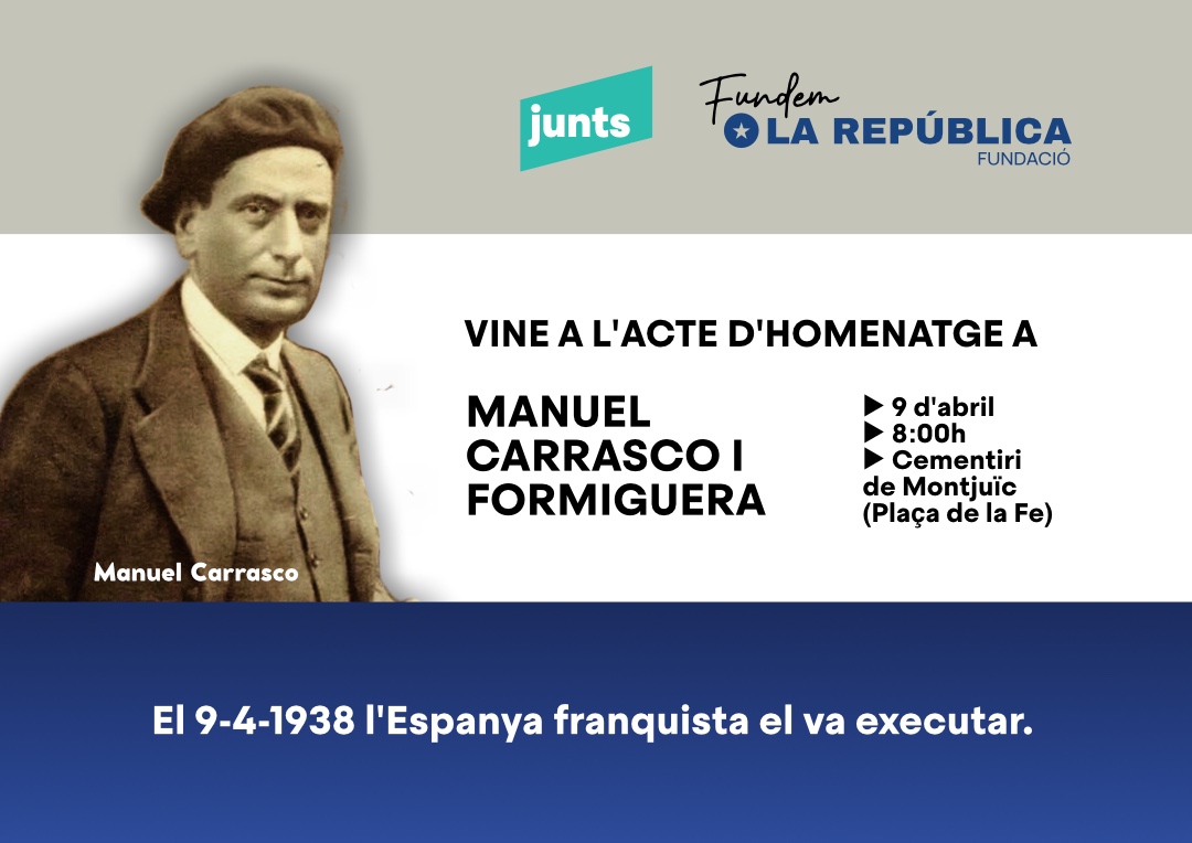 Manuel Carrasco i Formiguera tweet media
