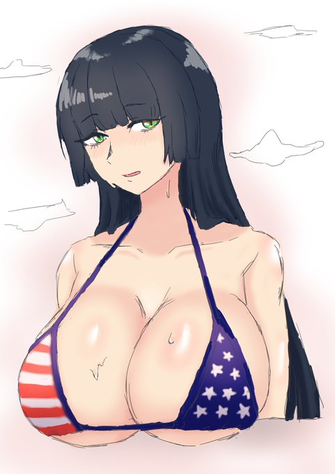 あえて星条旗ビキニ 