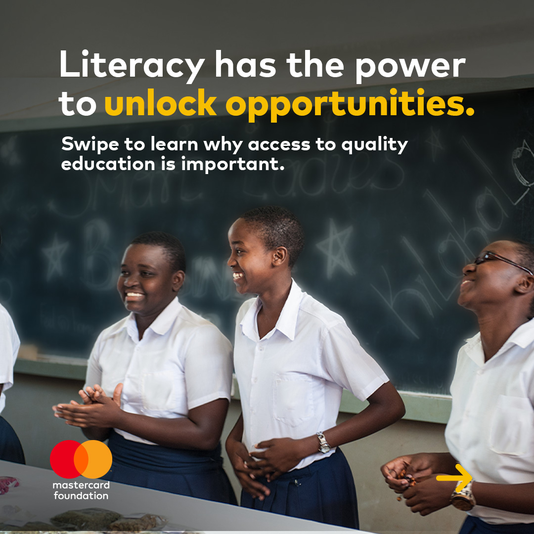 Mastercard Foundation tweet media