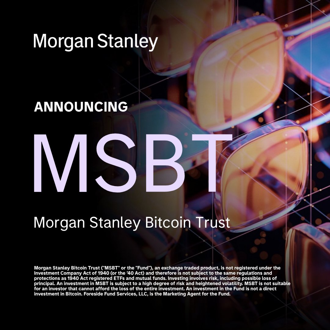 Morgan Stanley tweet media