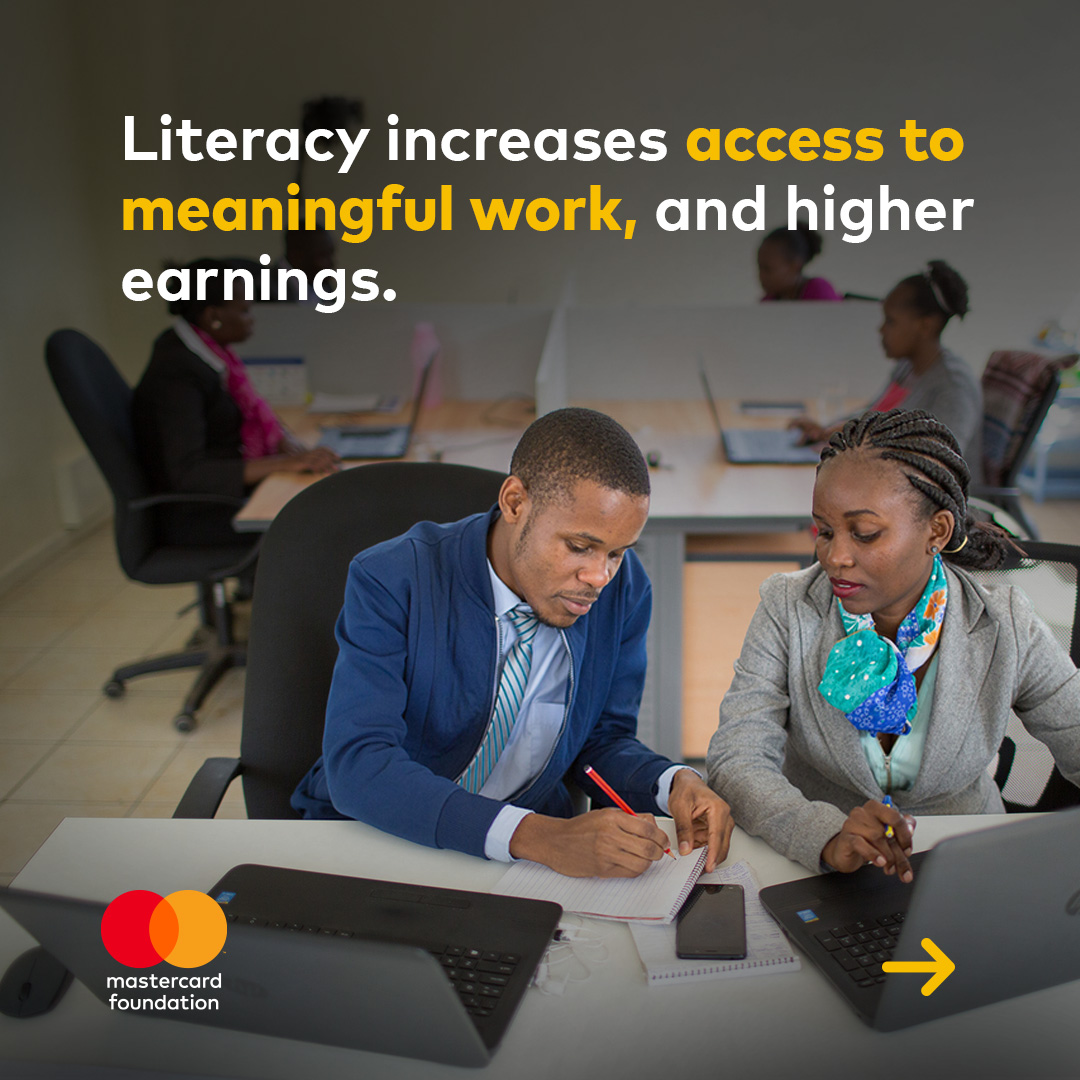 Mastercard Foundation tweet media