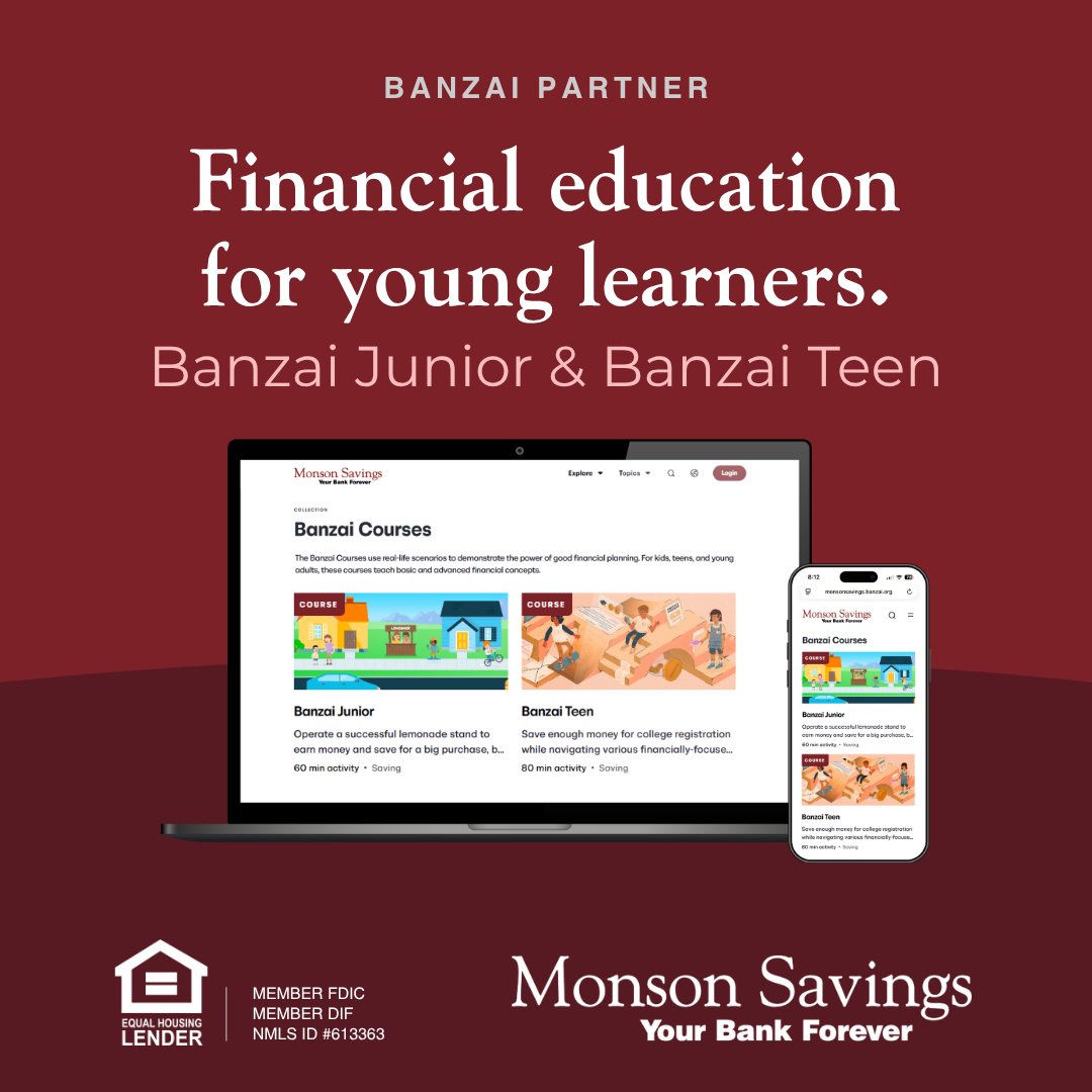 Monson Savings Bank tweet media