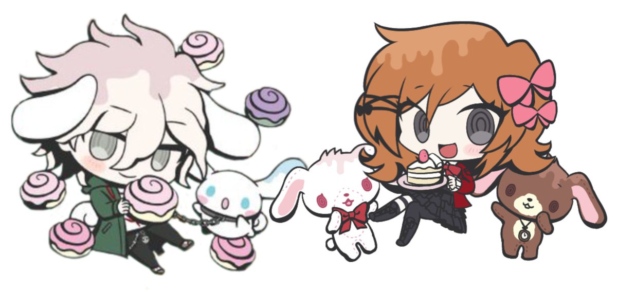 ︵︵  ⊹ ׄ ꒰ 🍀🍰 ꒱ ׄ ⊹ ︵︵
ㅤㅤ «   Komalora × Sanrio Collaboration！🐾  »
ㅤㅤ ׄ #NagitoKomaeda #yumetwt #riakotwt #狛枝凪斗 
          ︶︶  ׄ ⊹       ⊹ ׄ   ︶︶