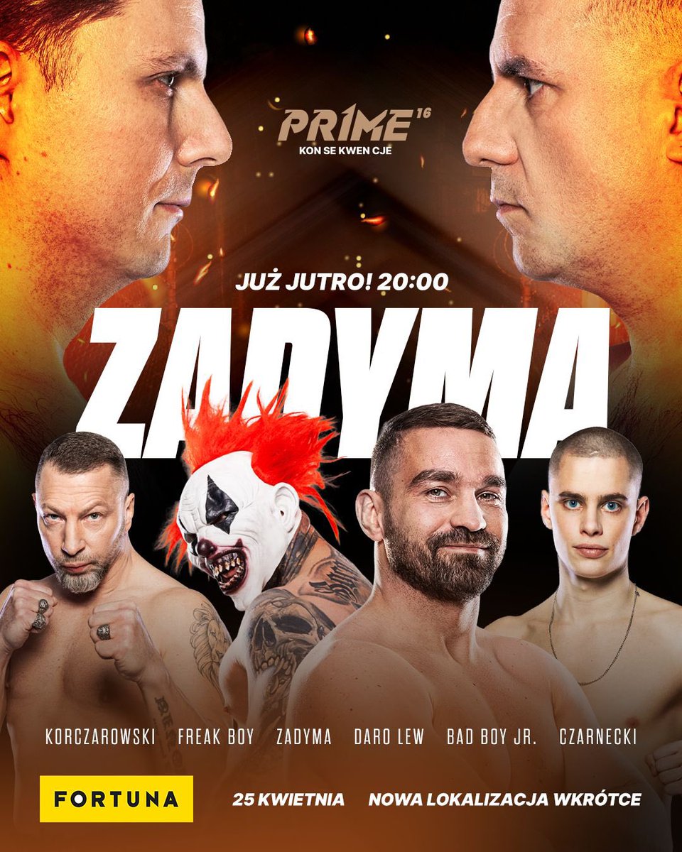 TRZY ZADYMY JEDNEGO WIECZORU! STARTUJEMY JUTRO O 20:00 🚨

CZARNECKI vs KORCZAROWSKI - konflikt, który ciągnie się już jakiś czas i w końcu dostają przestrzeń, żeby stanąć twarzą w twarz i wszystko sobie wyjaśnić. Poróżniła ich Marianna, której temat wracał w każdej rozmowie, a