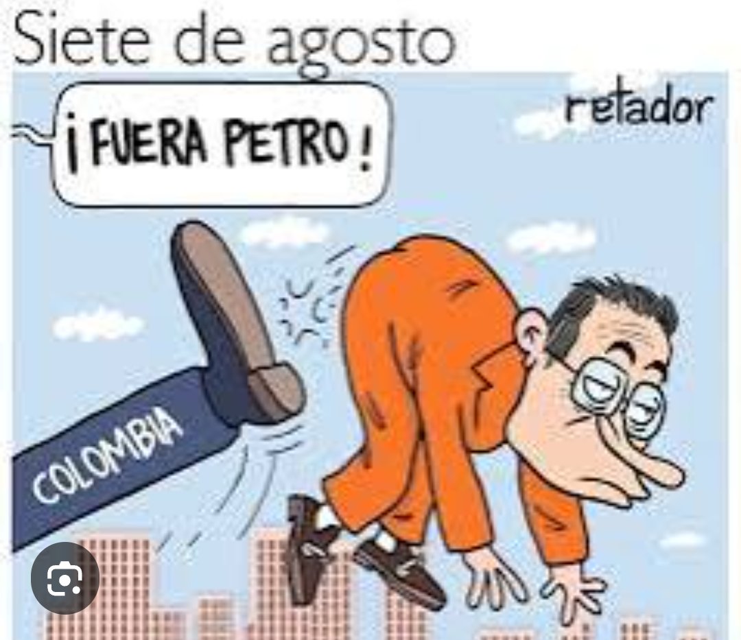 Solo 4 meses para que la pesadilla de <a href="/petrogustavo/">Gustavo Petro</a> salga de la presidencia y sea que gane Abelardo o Paloma será extraditado, porque en eso toda la derecha estamos de acuerdo. El Jefe de la mafia no puede quedar impune #FureraPetro.