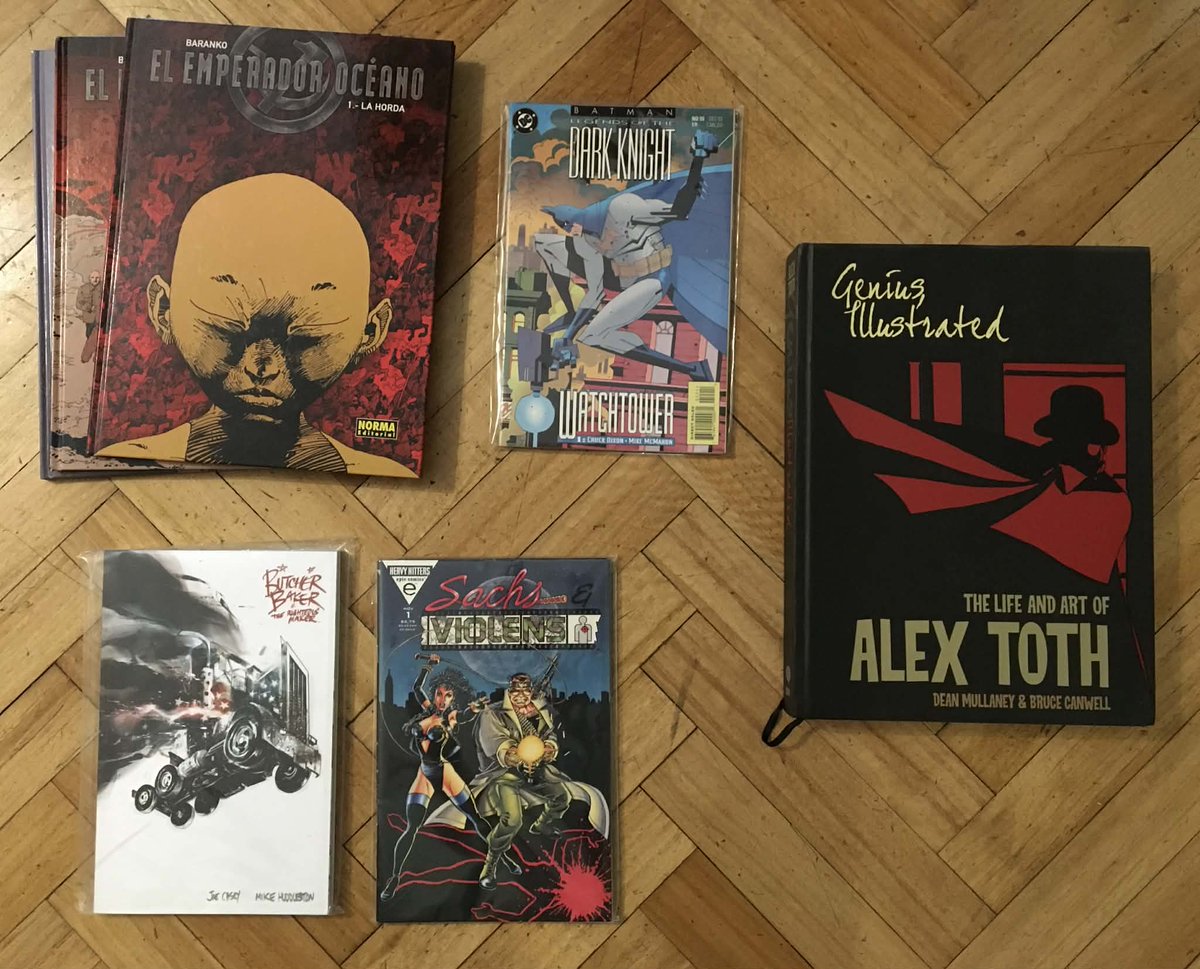 Amigas y amigos: Parte 1 de todas las gemas que tengo para vender.
Sale hilo con toda la información de cada historieta y libro con su precio.
Gracias como siempre por la buena onda, los RT, los favs, las consultas y por supuesto las compras.